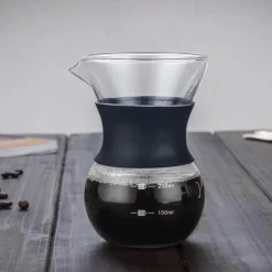 Kaffeemaschine aus Edelstahlglas – langlebiger Filter