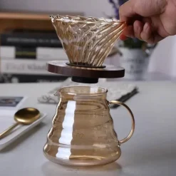 Kaffeeperkolator aus Glas – Umweltfreundliche, wiederverwendbare Filterkaffeemaschine