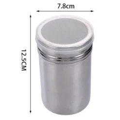 Kaffeestreuer aus Edelstahl – Vielseitiges Küchensieb für Zucker, Kakao, BBQ-Gewürz