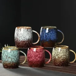 Kaffeetasse aus Keramik – 480 ml Teetasse aus Porzellan
