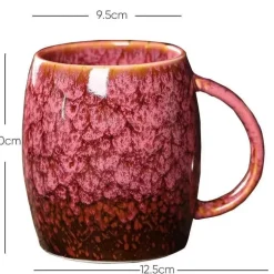 Kaffeetasse aus Keramik – 480 ml Teetasse aus Porzellan