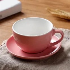 Kaffeetassen-Set aus Keramik – Elegantes Trinkgeschirr aus Porzellan für die Küche zu Hause