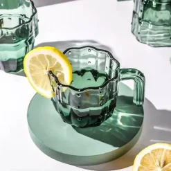 Kaktus-Glasbecher, 240 ml – kreativer Trinkbecher für Zuhause und das Büro
