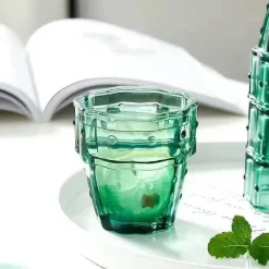 Kaktus-Glasbecher, 240 ml – kreativer Trinkbecher für Zuhause und das Büro