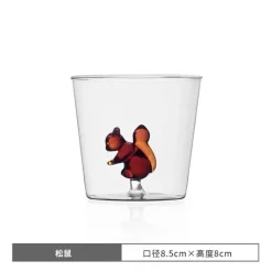 Kaktus-Hase-Entchen-Glasbecher - Süßes Tischdekor-Trinkgeschirr