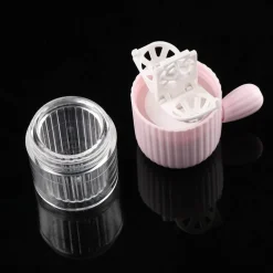 Kaktus-Kontaktlinsen-Reinigungsbox – Linsenpflege-Organizer