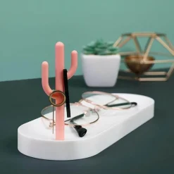 Kaktus-Schreibtisch-Organizer – Kreative Aufbewahrungslösung für das Home Office