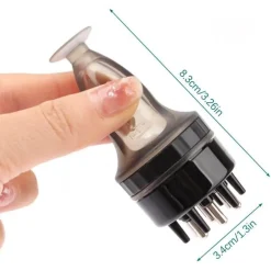 Kamm für Kopfhautmassageöl – Applikatorwerkzeug für gesundes Haar