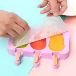 Kaninchen-Eiscremeformen – Niedlicher Dessertmaker aus Silikon