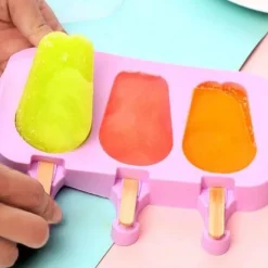Kaninchen-Eiscremeformen – Niedlicher Dessertmaker aus Silikon
