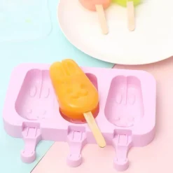 Kaninchen-Eiscremeformen – Niedlicher Dessertmaker aus Silikon