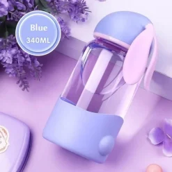 Kaninchen-Milchbecher – Süßes Trinkgeschirr aus Glas für Kinder