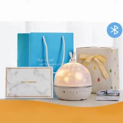 Kaninchen-Nachtlichtprojektor - Süße Kinderlampe