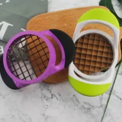 Kartoffelschneider aus Edelstahl für perfekte Pommes Frites, professioneller Hobel