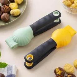 Kastanien-Walnuss-Knacker-Set mit Schutzhülle zum einfachen Öffnen von Nüssen