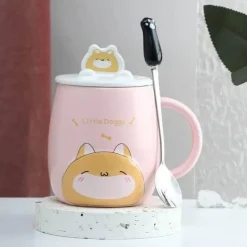 Katzenbecher-Set – süße Cartoon-Kaffeetassen