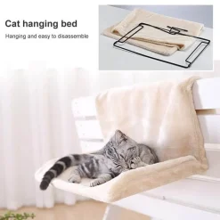 Katzenfensterhängematte – Einfaches Hängebett für Katzen