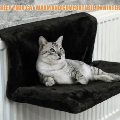 Katzenfensterhängematte – Einfaches Hängebett für Katzen