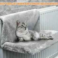 Katzenfensterhängematte – Einfaches Hängebett für Katzen