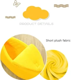 Katzenhaus aus Bananenschale – Gemütlicher Unterschlupf für Haustiere in 4 Farben