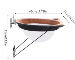 Katzenhängematte – Gemütliches Fensterbett für Katzen