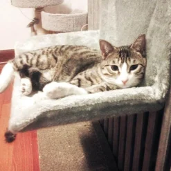 Katzenhängemattenbett - Gemütliche Heizkörperwiege für Katzen