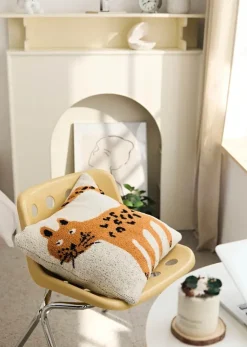 Katzenkissen - Weiches Plüsch-Dekokissen