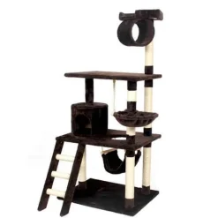 Katzenkletterbaum aus Holz – Aktivitätsstruktur für kleine Haustiere