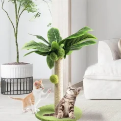 Katzenkratzbaum für den Innenbereich – Katzenkratzbaum für aktive Katzen