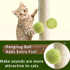Katzenkratzbaum für den Innenbereich – Katzenkratzbaum für aktive Katzen