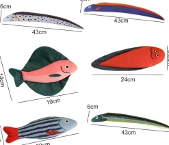 Katzenminzen-Fischspielzeug für Katzen – spannende Spiel- und Spaßstimulation