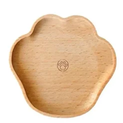 Katzenpfoten-Holzuntersetzer - Süßes Tier-Trinkgeschirr