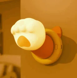 Katzenpfoten-Nachtlampe – Süßes, von Haustieren inspiriertes Dekolicht