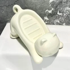 Katzenseifenschale - Süßes, dehnbares Katzenbadeaccessoire