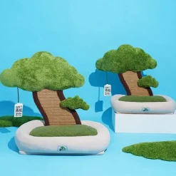 Katzensofabett – Interaktives Walddesign