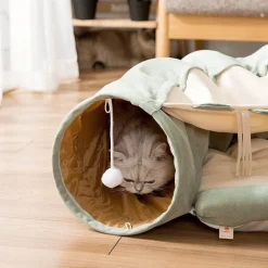 Katzentunnelbett – Gemütlicher Rückzugsort für Katzen