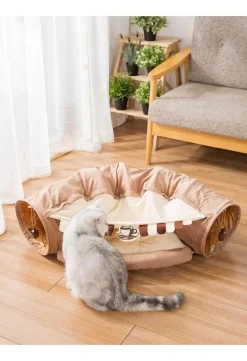 Katzentunnelbett – Gemütlicher Rückzugsort für Katzen