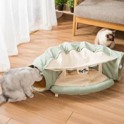 Katzentunnelbett – Gemütlicher Rückzugsort für Katzen