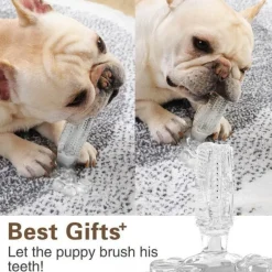 Kauspielzeug für Hunde aus Naturkautschuk – Zahnreiniger für Haustiere