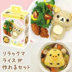 Kawaii Bär Reisbällchenform-Set - Süße Sushi Bento Küchenutensilien