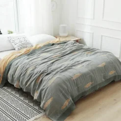 Kawaii Fischdecke - Süße leichte Baumwolldecke