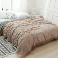 Kawaii Fischdecke - Süße leichte Baumwolldecke