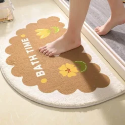 Kawaii Florale Fußmatte - Süße rutschfeste Matte für drinnen und draußen