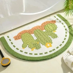 Kawaii Florale Fußmatte - Süße rutschfeste Matte für drinnen und draußen