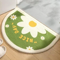 Kawaii Florale Fußmatte - Süße rutschfeste Matte für drinnen und draußen
