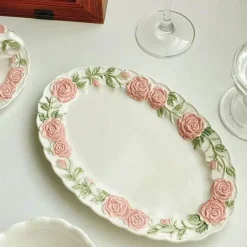 Kawaii Tier-Trinkgeschirr-Set – Süßer Hundebecher und Teller