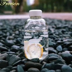 Kawaii Tier-Wasserflasche mit Hülle – Süße Trinklösung für draußen