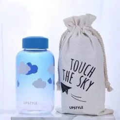 Kawaii Tier-Wasserflasche mit Hülle – Süße Trinklösung für draußen