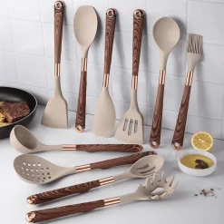 Küchenhelfer-Set aus Silikon – All-in-One-Kochutensilien, 10-teilig