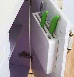Küchenmesserhalter - Versteckter Schrank-Organizer